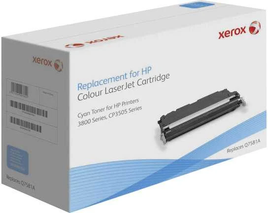 „Xerox“ kasetė, skirta HP 3800/3505N, mėlyna