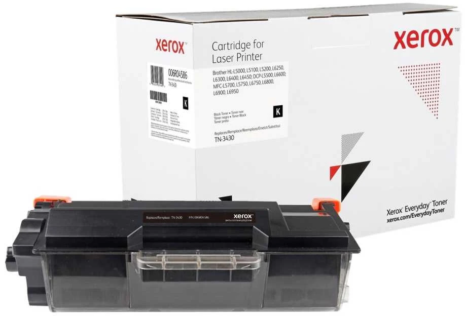 Xerox KASDIENIS MONO TONERIS, SUDERINAMAS SU BROTHER TN-3430 STANDARTINIU CA