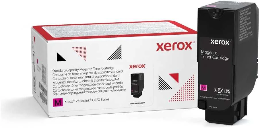 Xerox VERSALINK C625 MAGENTA STANDARD - CAPACITY TONER CARTRIDGE (6000 P
