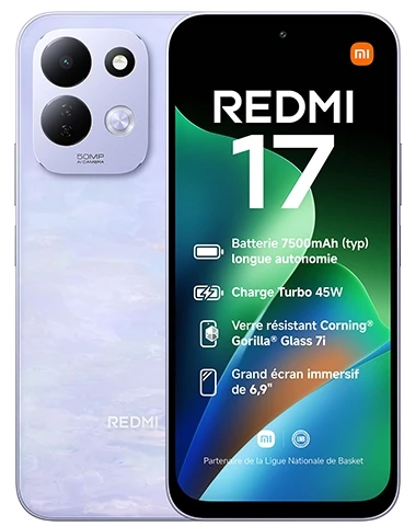 Xiaomi Redmi 17 4G Dual Sim 4GB RAM 256GB - Violetinė