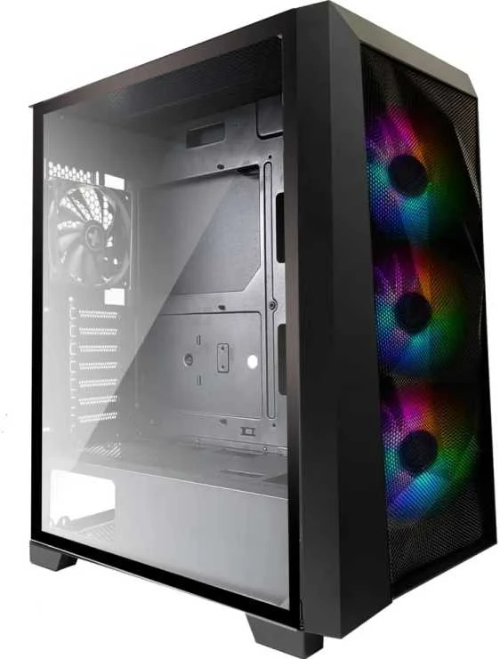 Xilence Technology Xilence Performance C XG131 | X712.RGB, Midi Tower, PC, Juodas, ATX, micro ATX, Mini-ATX, ABS, Plastikas, Plienas, Grūdintas stiklas, Žaidimams