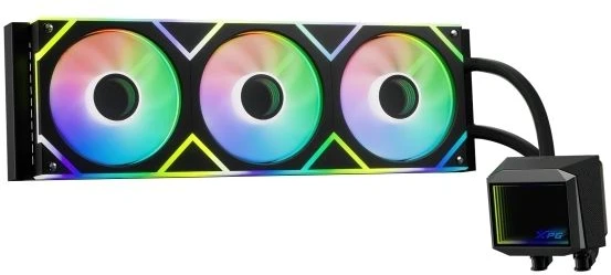 ADATA XPG LEVANTE II 360 – viskas viename vandens aušinimas, 12 cm (juoda)
