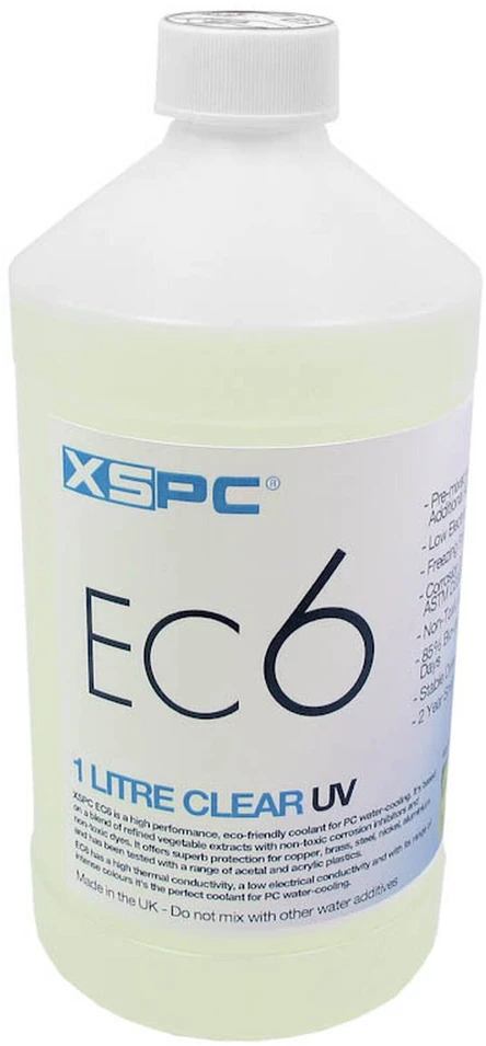 XSPC EC6 aušinimo skystis, 1 l, skaidrus UV spinduliams