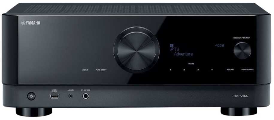 Stiprintuvas Yamaha AV imtuvas RX-V4ABL