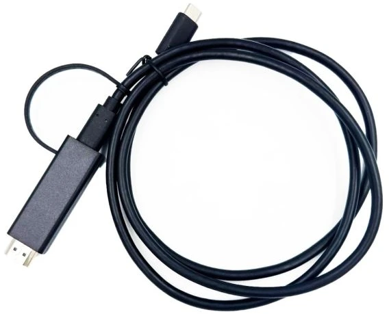 Yealink 330000008024, 1,2 m, HDMI A tipo (standartinis), USB C tipo, kištukas, kištukas, tiesus