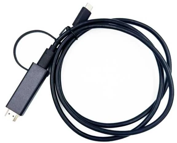 Yealink 330000008024, 1,2 m, HDMI A tipo (standartinis), USB C tipo, kištukas, kištukas, tiesus
