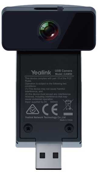 Yealink CAM50, kamera SIP-T58A, T58W