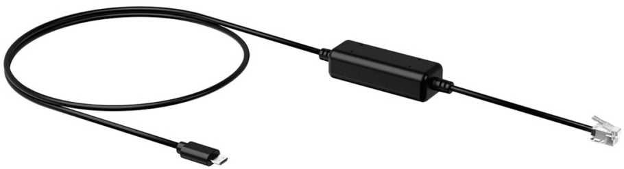 Yealink EHS35 RJ9 į Micro USB,