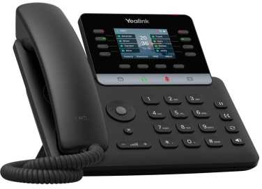 Yealink -SIP-T73W, IP telefonas, juodas, laidinis ir belaidis ragelis, stalinis, 1000 įrašų, Yealink įrenginių valdymo platforma