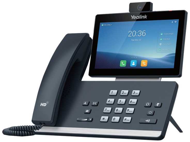 Telefonas Yealink Yeallink SIP-T58W - VoIP TELEFONAS, VIDEOPHONE FUNE SISTEMA - DECT (SIP-T58W) - SIP-T58W