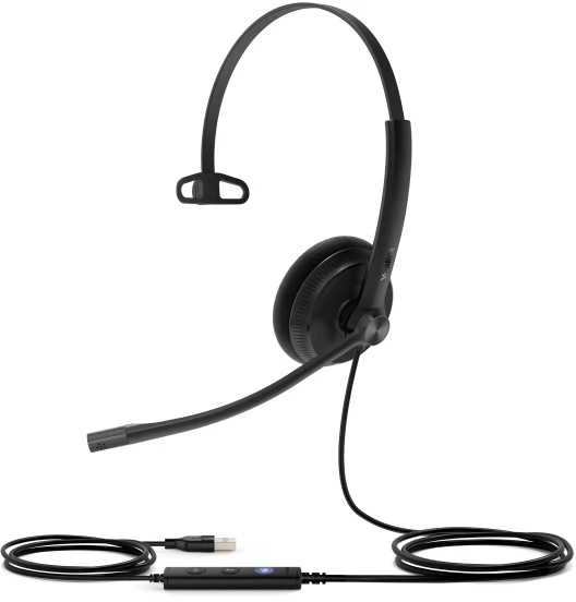 Yealink UH34 Lite vienpusės ausinės su USB pulteliu