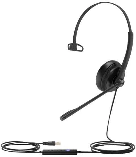 Yealink UH34 mono UC USB ausinės