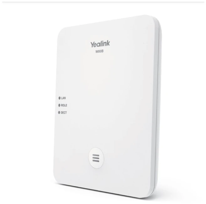 Yealink Kelių langelių DECT bazinė stotis SIP-W80B