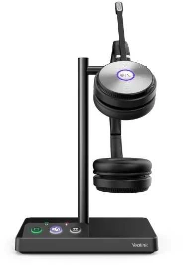 Yealink WH62 Mono UC ausinės, Belaidės, Biuras / Skambučių centras, 20–20 000 Hz, 80 g, Ausinės, Juodos