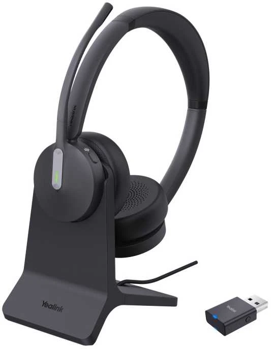 Yealink Dect Ausinės WH64 Hybrid Dual su Charging Stovas Teams