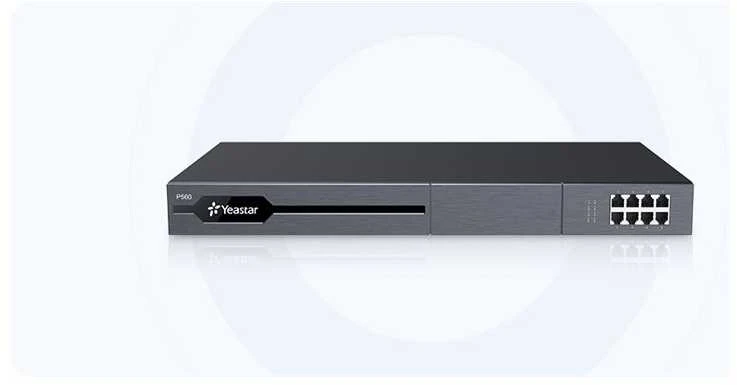 Yeastar P560 PBX (privačios telefono stoties) sistema 200 vartotojų IP PBX sistema (privati ir komutuojama paketinė)
