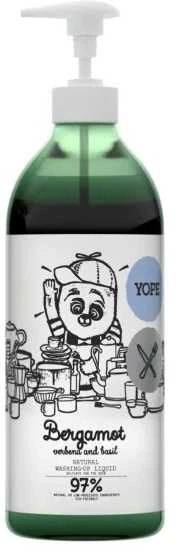 Yope Natūralus indų ploviklis Bergamot 750ml