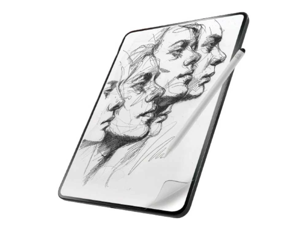 ZAGG InvisibleShield Fusion Canvas Antibakterinė apsauga Plėvelė Imituojantis popierius Apple iPad Pro 11" 2024 m
