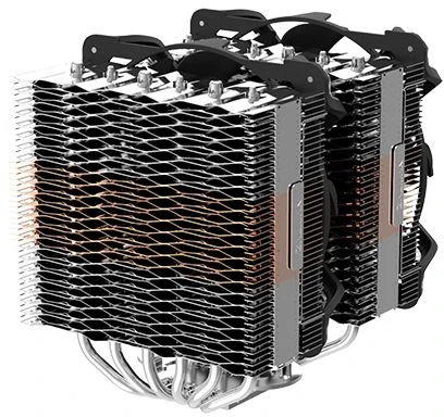 Zalman CNPS20X kompiuterio aušinimo komponentas Procesorius Aušintuvas 14 cm Aliuminis, Juoda