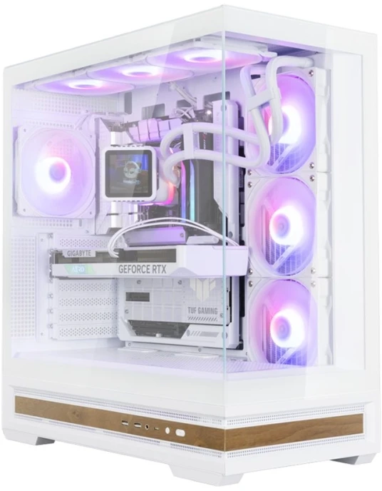 Zalman P40 NAMU ATX vidurinis korpusas, baltas