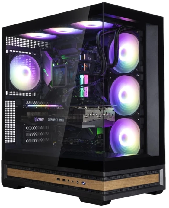 Zalman P40 NAMU Juodas, Midi Tower, PC, Juodas, ATX, micro ATX, Mini-ITX, Plastikas, Plienas, Grūdintas stiklas, Multi