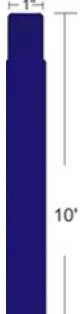 Zebra apyrankė, polipropileno, 1x10 col. (25,4 x 254 mm); tiesioginis terminis spausdinimas, Z-Band Fun, lipnus užsegimas, 1 col. (25,4 mm) šerdis, 350 vnt./ritinėlis, 4 vnt./dėžutėje, Violetinė
