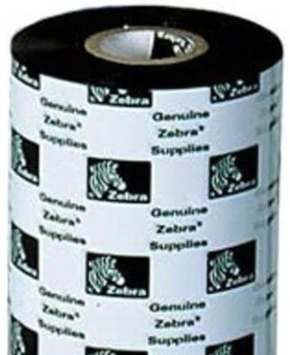 Zebra vaško juostelė, 60 mm x 450 m (2,36 colio x 1476 pėdos), 2100; Didelio našumo, 25 mm (1 colio) šerdis, 12 vnt. / dėžutė