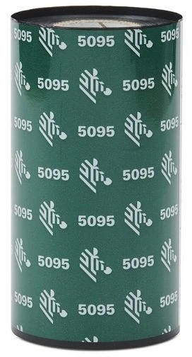 Zebra RESIN RIBBON 57MMX74M 5095 HI SUPL PERF 12MM (0.5IN) CORE 12/BOX