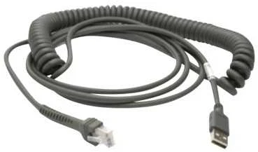 USB kabelis Zebra USB-A - RJ-45 4,6 m juoda (CBA- U29- C15ZBR)