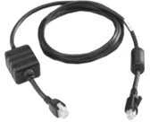Zebra DC laidas su filtru adapteriui