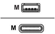 „Zebra“ rinkinys, USB A tipo – CBL-MPM-USB1-01
