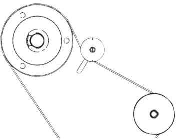 Zebra Kit Main Drive Belt 220Xi4 (300dpi)