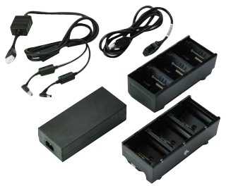 Nešiojamojo kompiuterio maitinimo adapteris Zebra Two 3 slot battery chargers