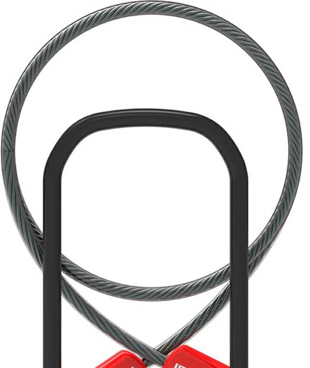 ZEFAL K-TRAZ U13 CODE + CABLE dviračio spyna su lynu
