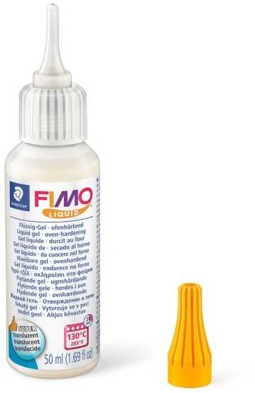 Fimo Staedtler termoreaktyvus skystas dekoravimo gelis - Staedtler - skaidrus 50 ml