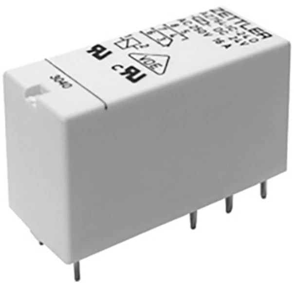 Zettler Electronics 12VDC 16A-250VAC RELĖ 1 PERJUNGIAMASIS KONTAKTAS SPUB