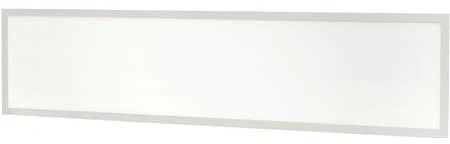 Solar Plus BORA II LED panelė, 26 W, 3600 lm, 3000 K, CRI80, UGR19, IP44/IP40, balta, ilgis x plotis x aukštis 1195 x 295 x 28 mm