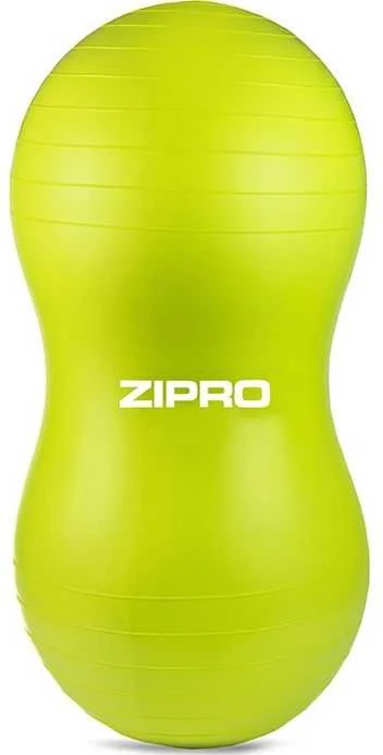 Mankštos kamuolys Zipro Peanut, 45 cm, juodas