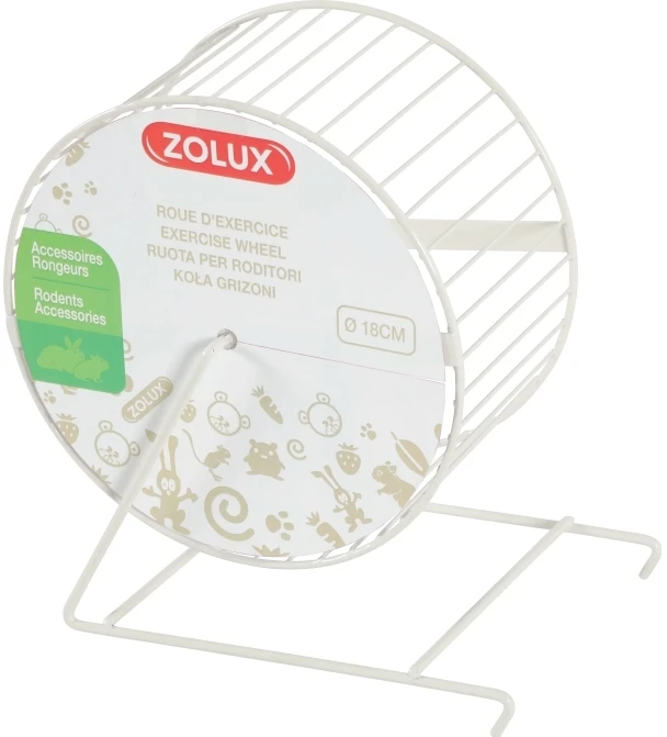 Zolux Ritė metalowy dla gryzonia 18 cm kol. smėlio spalva