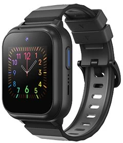 Išmanusis laikrodis ZTE Kids Watch K2 Pro vaikiškas laikrodis telefonui, juodas
