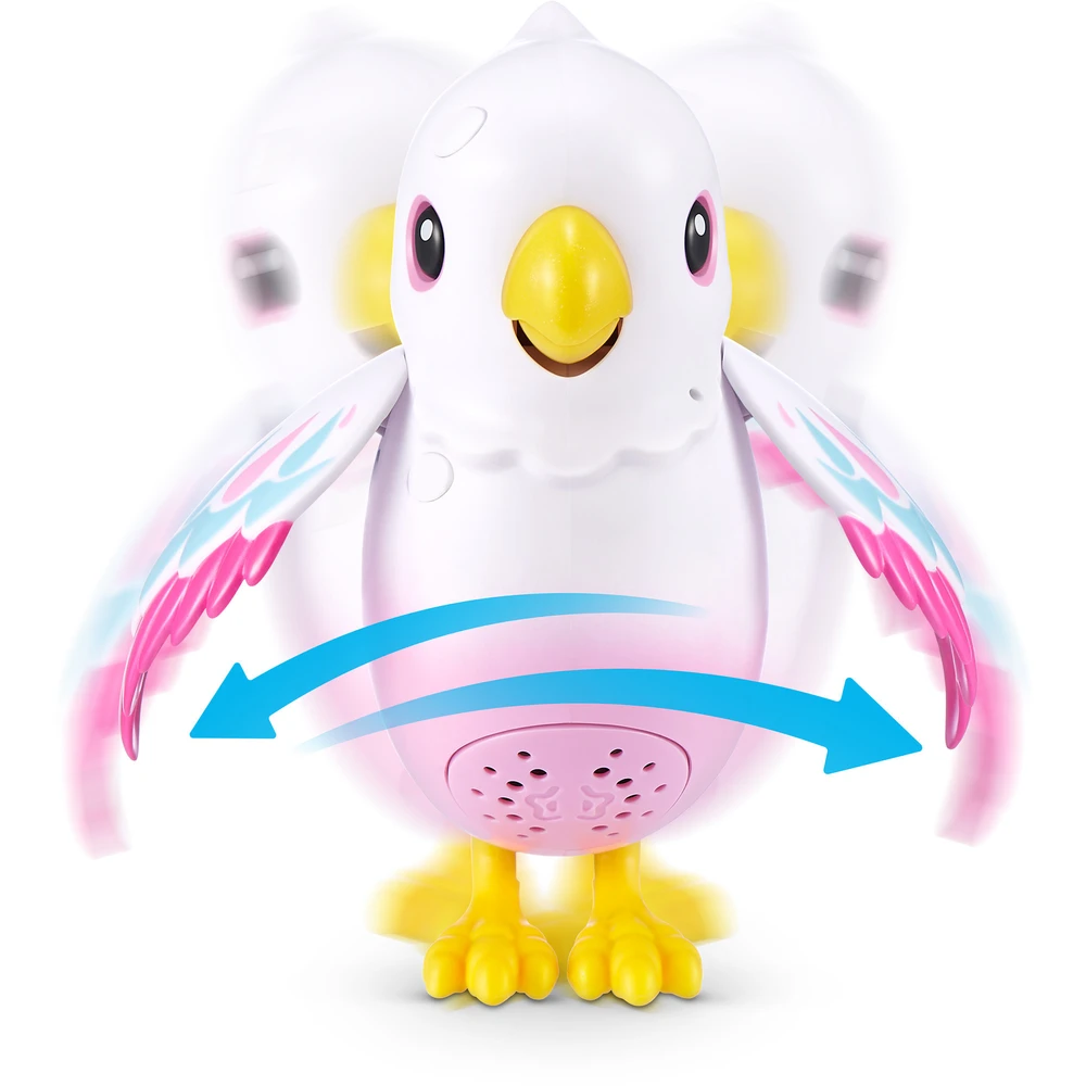 Interaktyvus žaislas „Zuru Pets Alive - Polly the Surprise Magic Bird“ aprašymas - Prekės nuotrauka