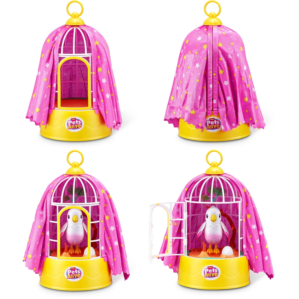 Interaktyvus žaislas „Zuru Pets Alive - Polly the Surprise Magic Bird“ aprašymas - Prekės nuotrauka