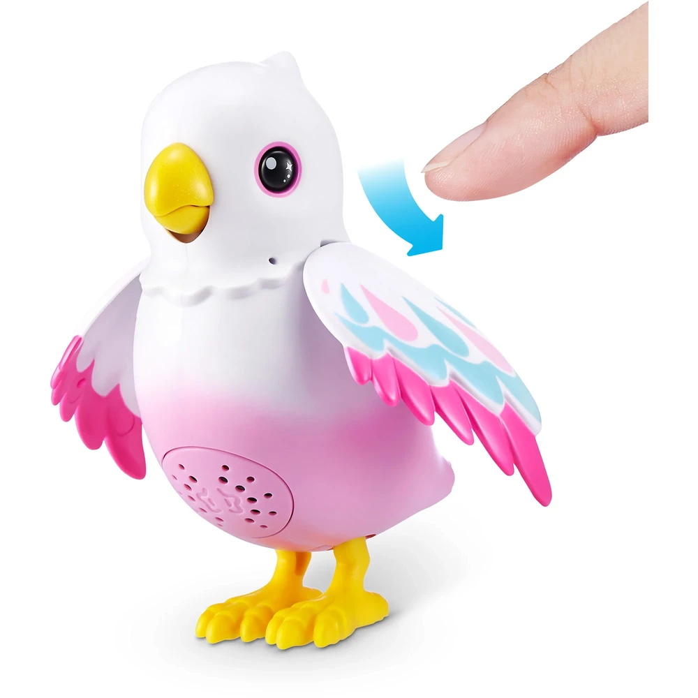 Interaktyvus žaislas „Zuru Pets Alive - Polly the Surprise Magic Bird“ aprašymas - Prekės nuotrauka