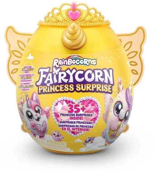 RAINBOCORNS pliušinis žaislas su aksesuarais Fairycorn Princess, 6 serija, 9281