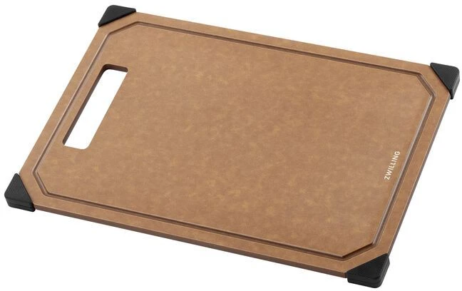 ZWILLING medienos pluošto virtuvės lenta - 31 x 21,5 cm, ruda