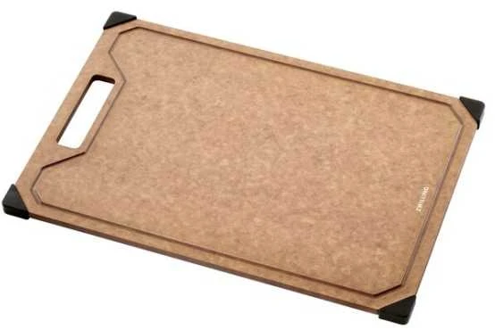 ZWILLING medienos pluošto virtuvės lenta - 37 x 25,5 cm, ruda