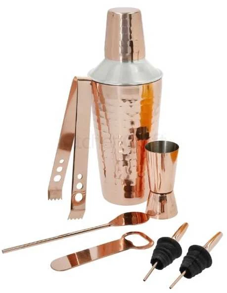 Kitchen Craft Barmeno rinkinys 7 dalių varininis