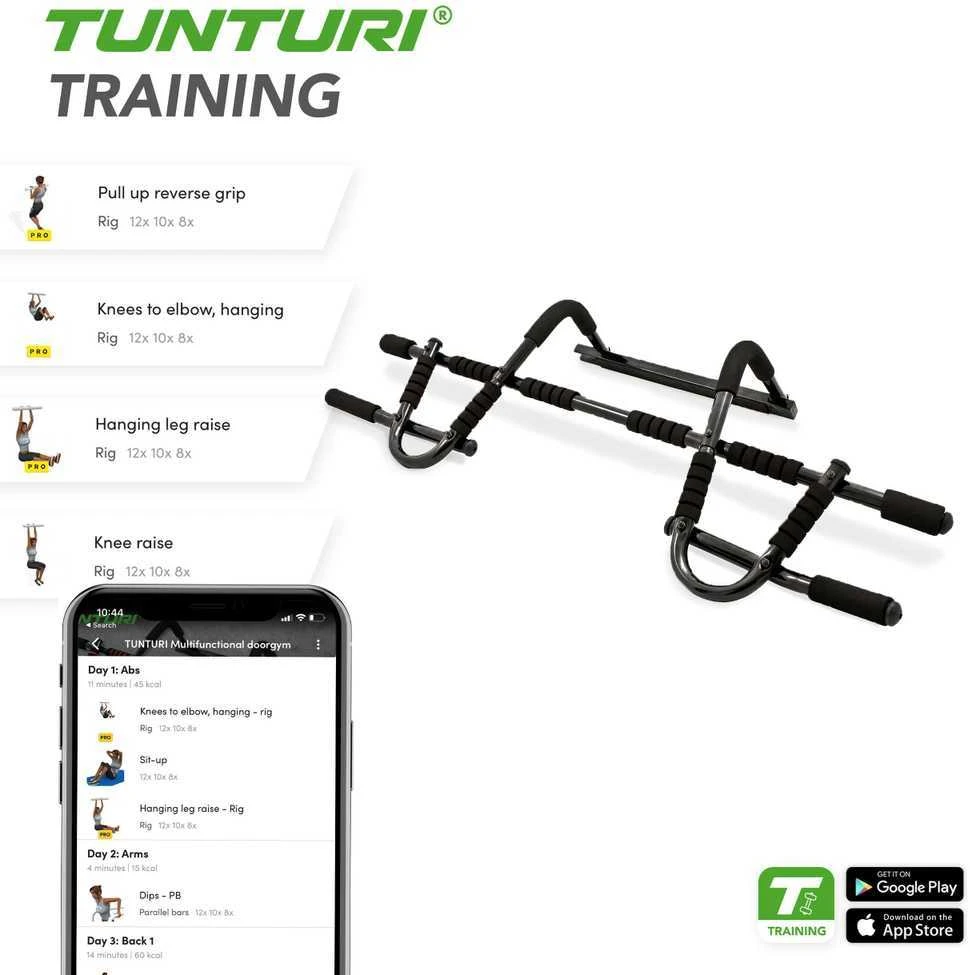 Durų skersinis TUNTURI Door Gym Deluxe