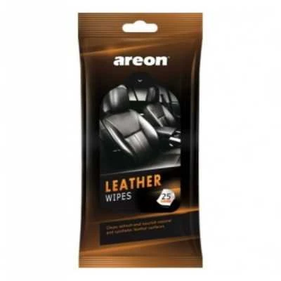 AREON Wipes Leather, šluostės odai, 25 vnt