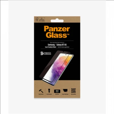 Panzer Glass PanzerGlass ekrano apsauga Samsung Galaxy A73 5G Glass Juodas Tinka dėklui